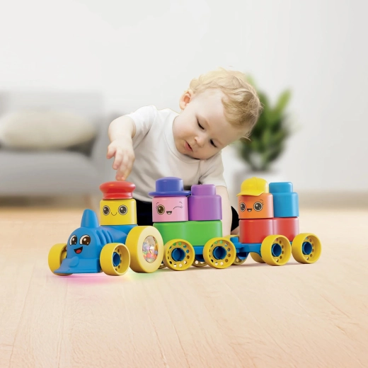 Momy Soft mäkké kocky s vláčikom (25 ks)