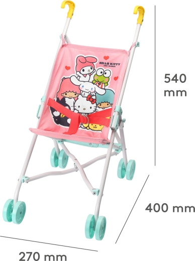 Bezpečnostný pás pre pohodlnú jazdu bábiky