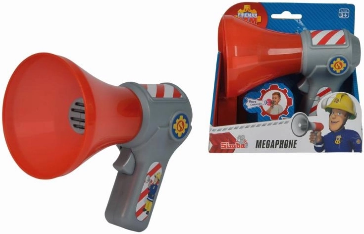 Megafón Požiarnik Sam so zmenou hlasu 16 cm