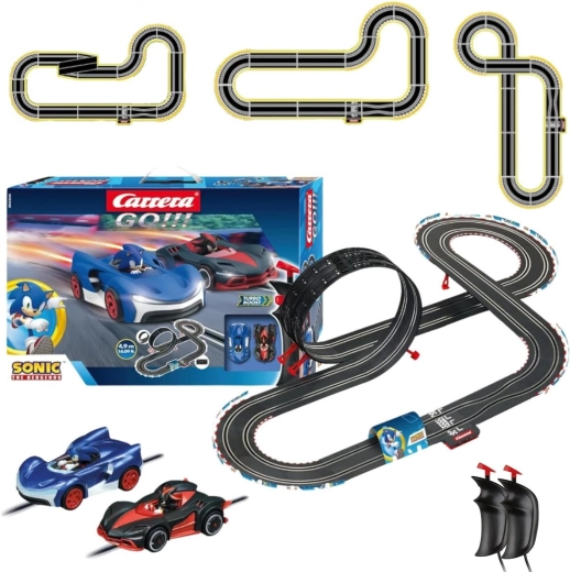 Carrera GO!!! Sonic the Hedgehog pretekárska dráha 4,9 m