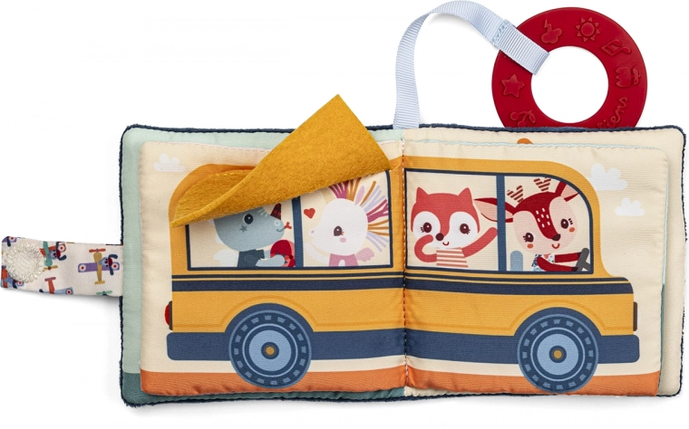 Lilliputiens textilná knižka so psíkom Julesom