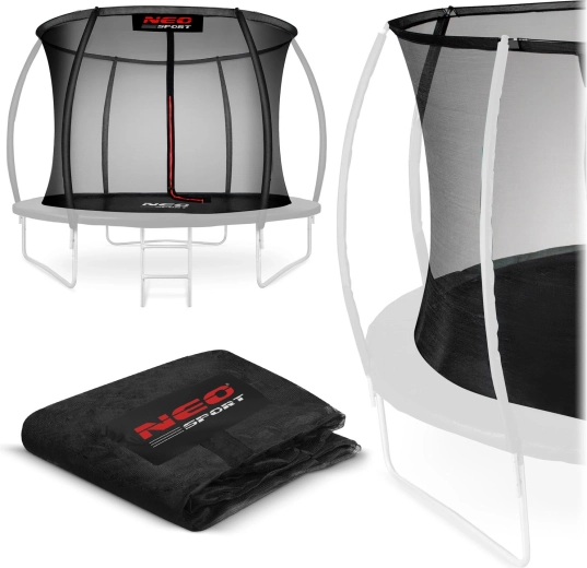 Vnútorná ochranná sieť na trampolínu Neo-Sport 252 cm (8 ft) pre 6 stĺpikov