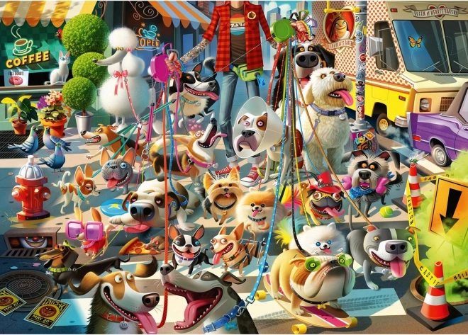 Ravensburger puzzle venčenie psov – 1000 dielikov