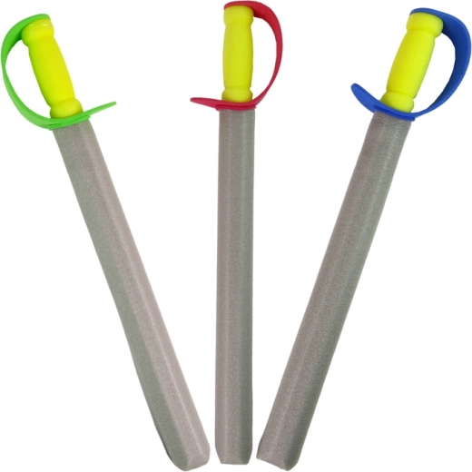 Pena rytiersky meč z EVA peny – rekvizita pre deti, 3 farby