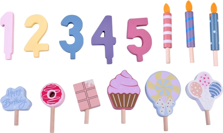 Vymeniteľné dekorácie a čísla 1–5