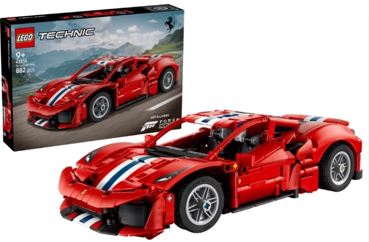 Lego Technic Ferrari 488 Pista (42235) - stavebnica