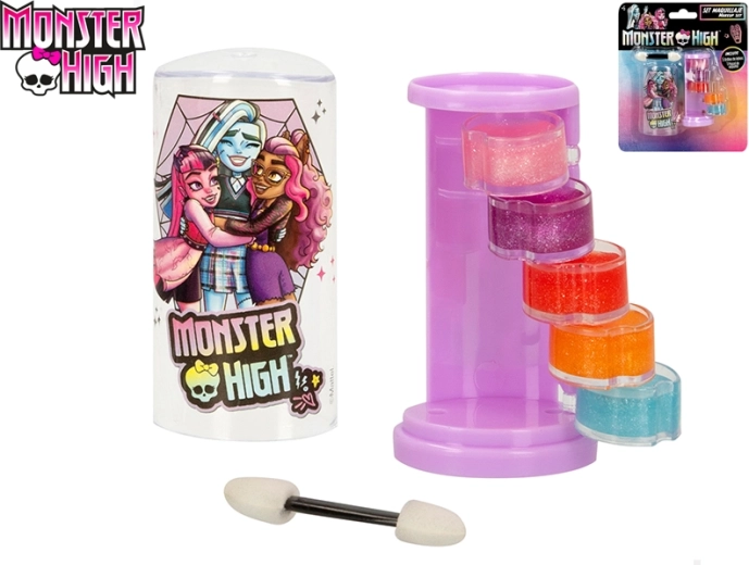 Sada detských leskov na pery MONSTER HIGH – 5 odtieňov