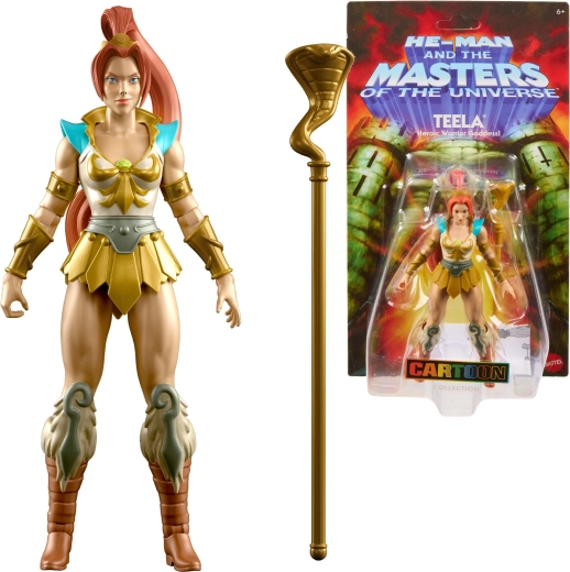 Mattel Masters of the Universe Origins figúrka Teela 14 cm s príslušenstvom