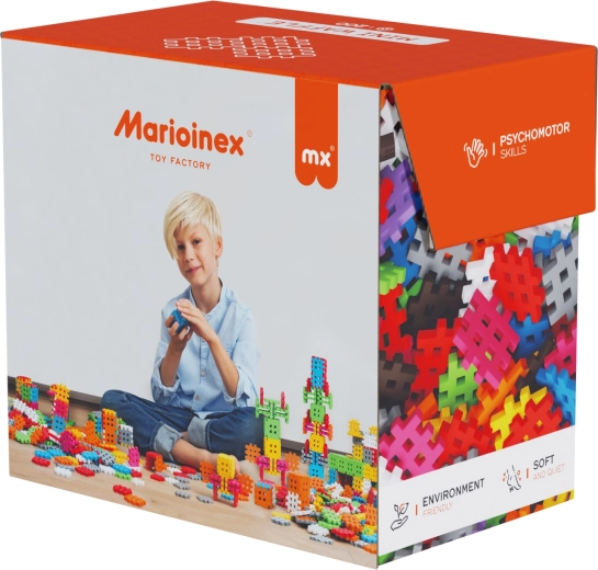 Jednoduché spájanie, mäkký a bezpečný materiál