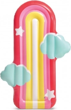 Nafukovacie ležadlo dúha a oblak 183 × 132 cm