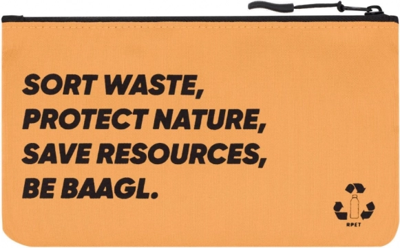Etue z recyklovaného polyesteru BAAGL, žltá