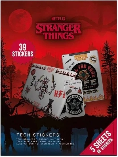 Samolepky Stranger Things 4 technické