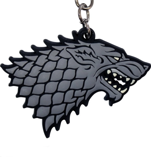 Game of Thrones prívesok na kľúče Stark - 1 kus