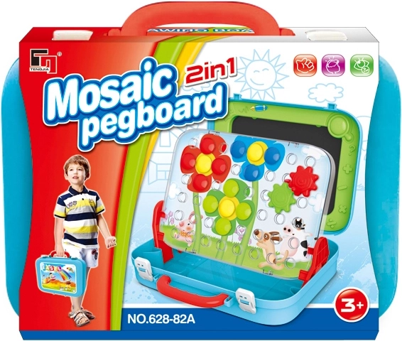 Mozaika s podložkou v kufríku