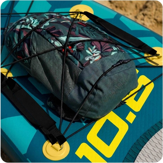 Predný bungee systém na výbavu