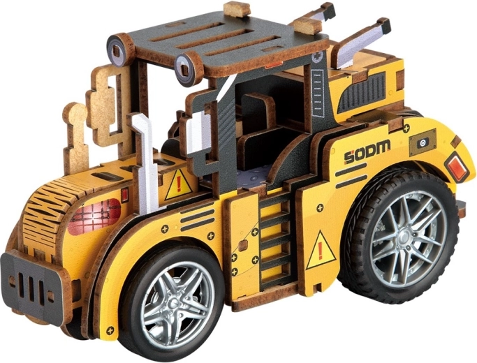 2Kids Toys 3D drevená skladačka traktor