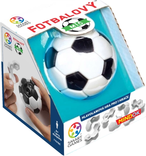 MINDOK Smart Games Futbalová lopta – 3D hlavolam pre jedného hráča