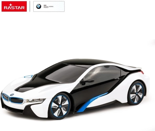 Rastar BMW i8 RC auto na diaľkové ovládanie 1:24 biele