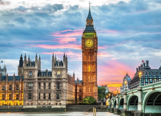 EUROGRAPHICS Puzzle Londýn - Big Ben 1000 dielikov