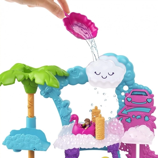 Kúzelná vodná hra a zmena farby