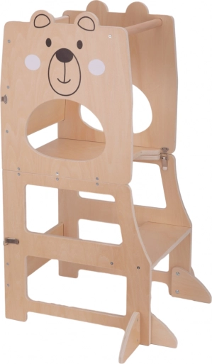 Učiaca veža pre deti 3 v 1 Medvedík