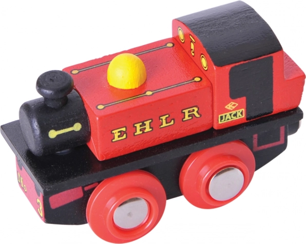 Drevená replika lokomotívy Jack Bigjigs Rail
