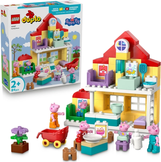 LEGO DUPLO Peppa Pig rodinný dom