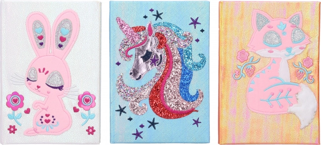 Pamätník s 80 prázdnymi stranami 15x21 cm Rôzne farby