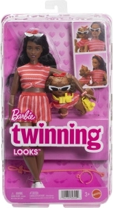 Barbie Twinning Looks bábika a psík s doplnkami