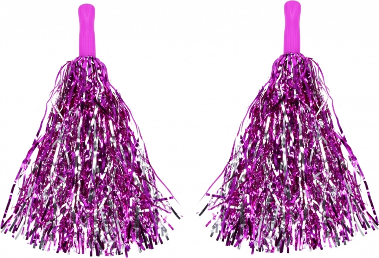 Žiarivé metalické strapce