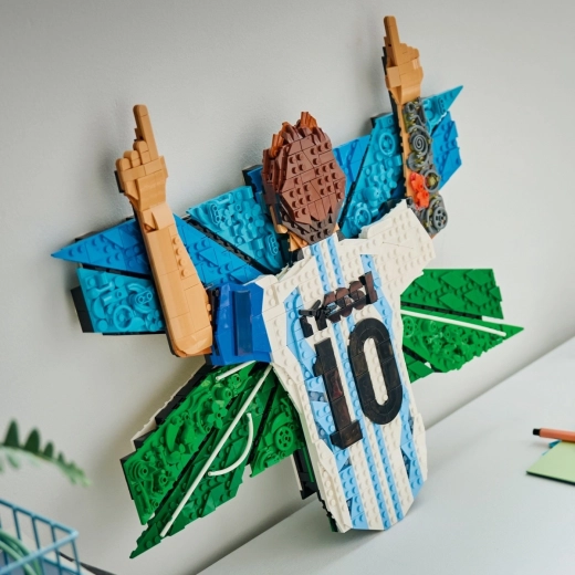 3D nástenná dekorácia pre fanúšikov futbalu
