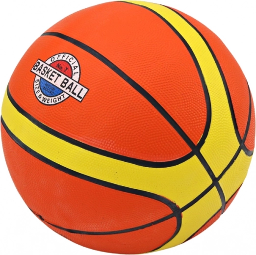 Basketbal 7–9 libier oranžová a žltá veľkosť 7