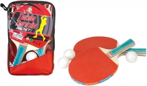 Set rakiet na stolný tenis pre rekreačnú hru
