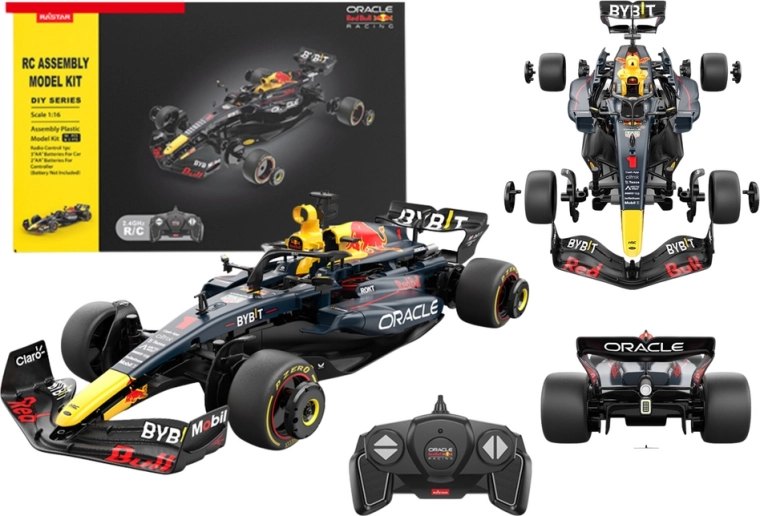 Stavebnica RC Auto Red Bull F1 Bolid Modrý