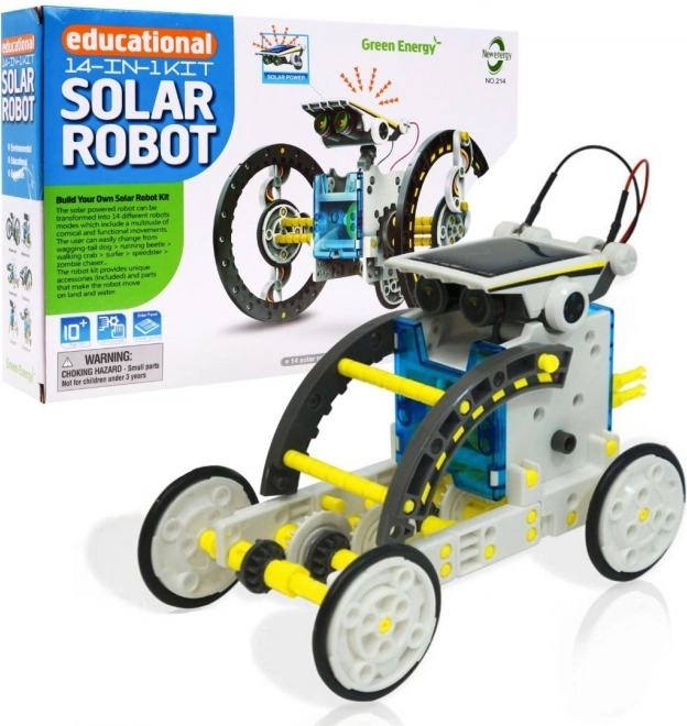 Solárna robotická stavebnica 14v1