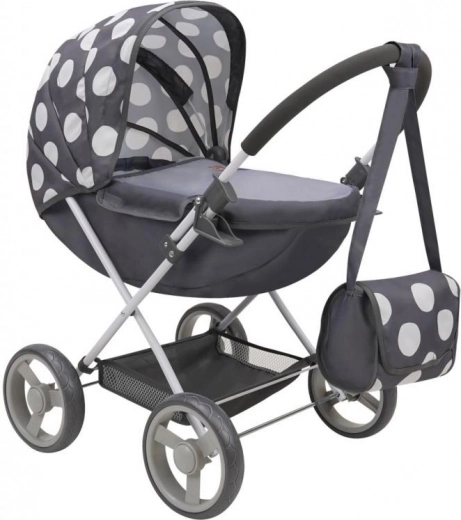 Kočík pre bábiky s taškou Veverička