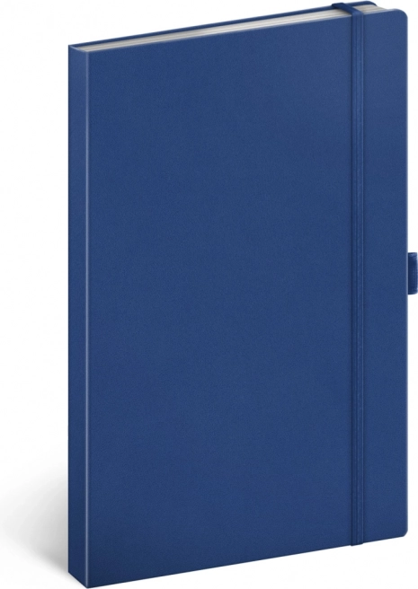 Notes tmavomodrý, bodkovaný, 13 × 21 cm