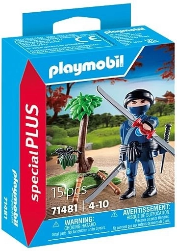 Figúrka PLAYMOBIL Special Plus – ninja s výzbrojou