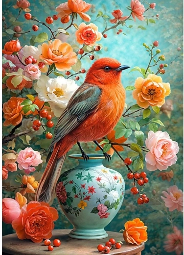 Puzzle Cherry Pazzi – Kvetinová melódia 1000 dielikov