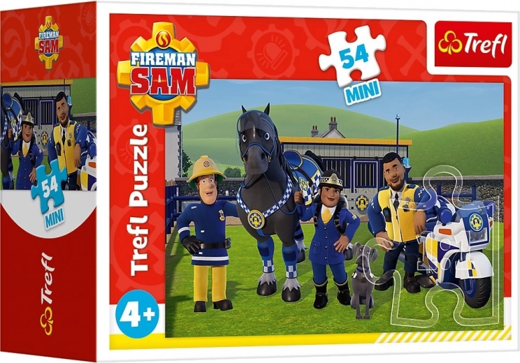 Mini puzzle 54 dielikov Požiarnik SAM – rôzne motívy