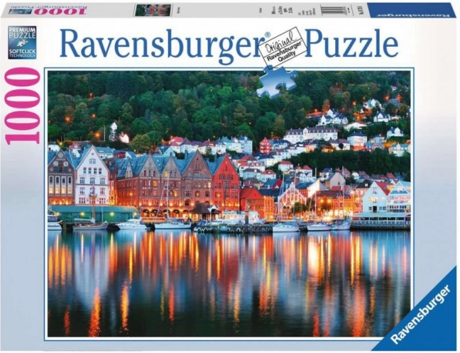 Puzzle Ravensburger Bergen Nórsko 1000 dielikov