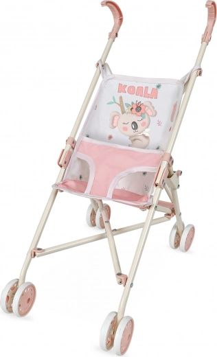 Skladací kočík pre bábiky koala 56 cm