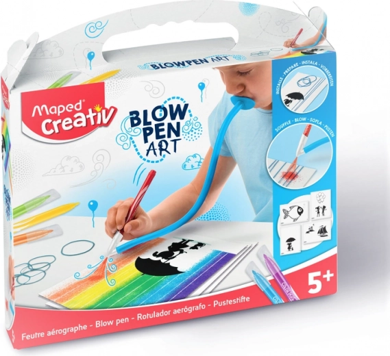 Maped sada fúkacích pier Blowpen String'Art