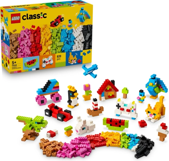 LEGO Classic kreatívne farebné kocky