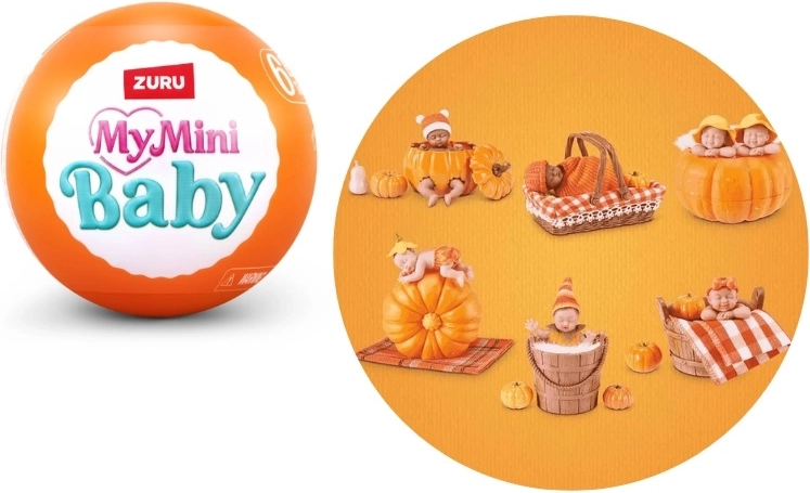 ZURU My Mini pumpkin patch – kapsula s prekvapením - 1 kus