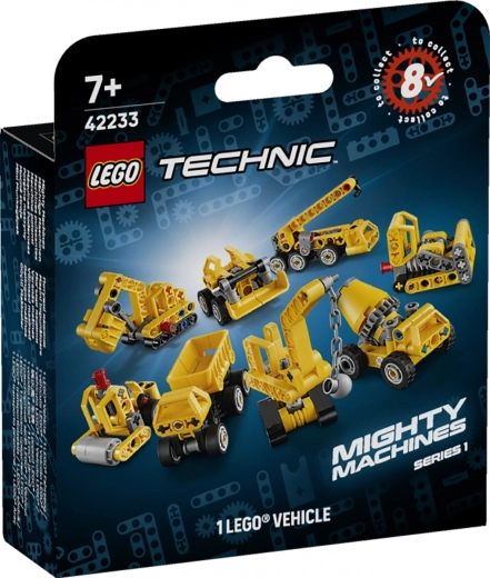LEGO Technic Ťažké stroje (mystery box) - 1 kus