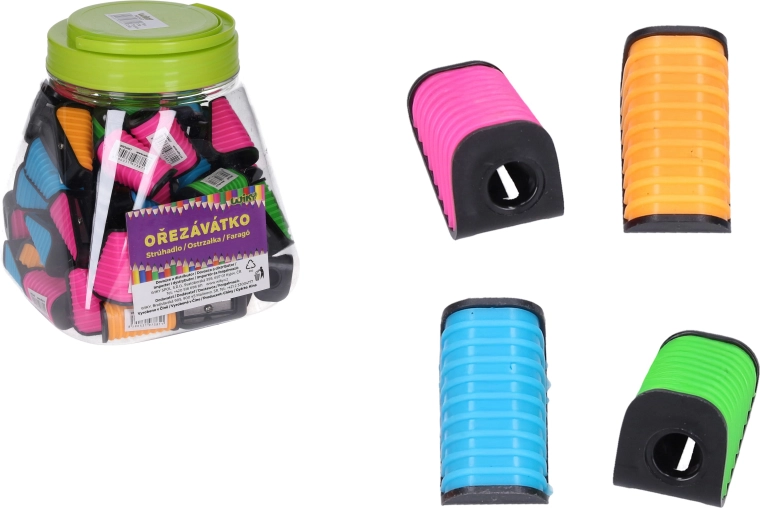 Strúhadlo na ceruzku – mix farieb