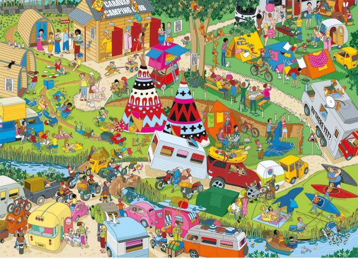 Puzzle Jokesaws Kemp Capers 1000 dielikov od Gibsons
