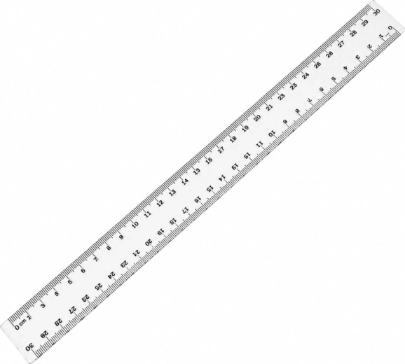Plastové pravítko TAURUS 30 cm - 1 kus