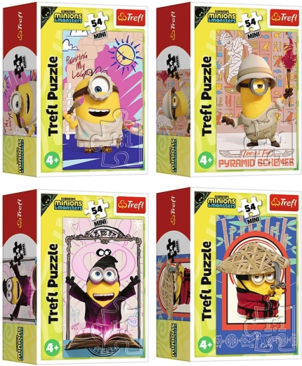 Mini puzzle Mimoni – čas na hranie, 54 dielikov - 1 kus